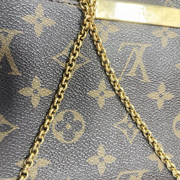 FAVORITE MM Monogram Coated Canvas Brown