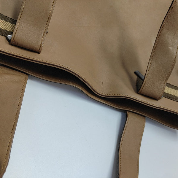 Calfskin Tote Bag Brown