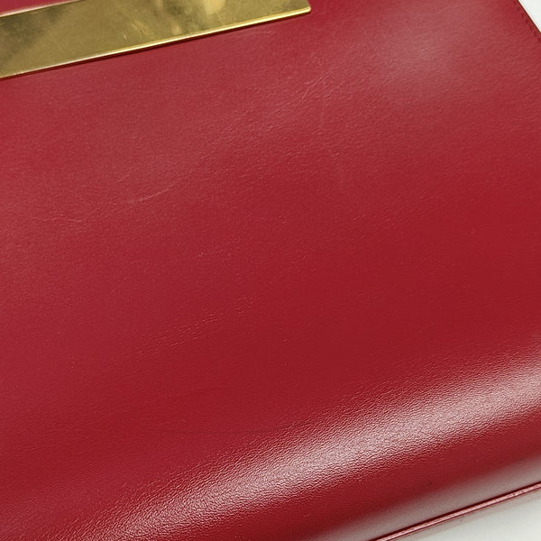 Calfskin Tote Bag Red