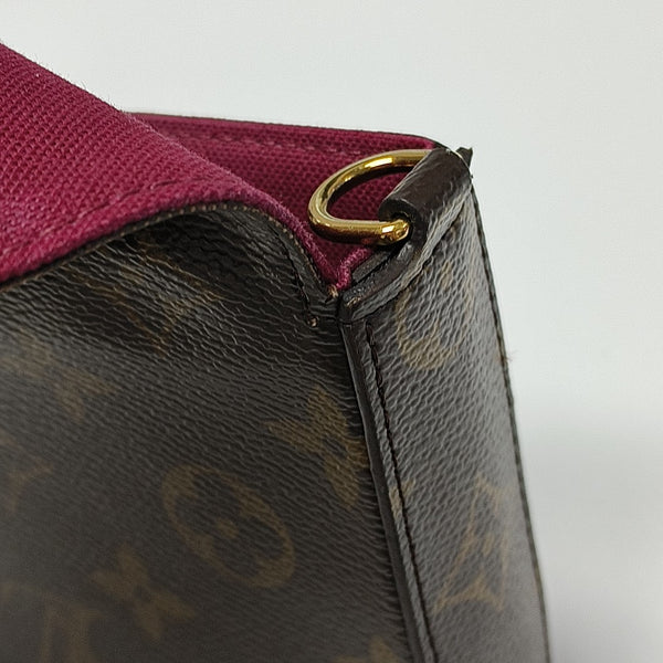 FÉLICIE Monogram Coated Canvas Brown