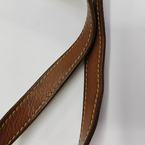 STRESA Monogram Coated Canvas Brown