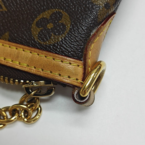 PALERMO PM Monogram Coated Canvas Brown