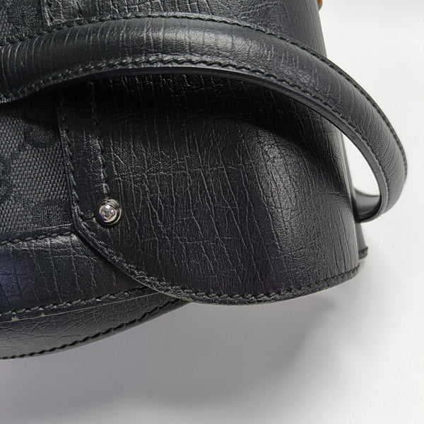 Monogram Canvas Top Handle Bag Black