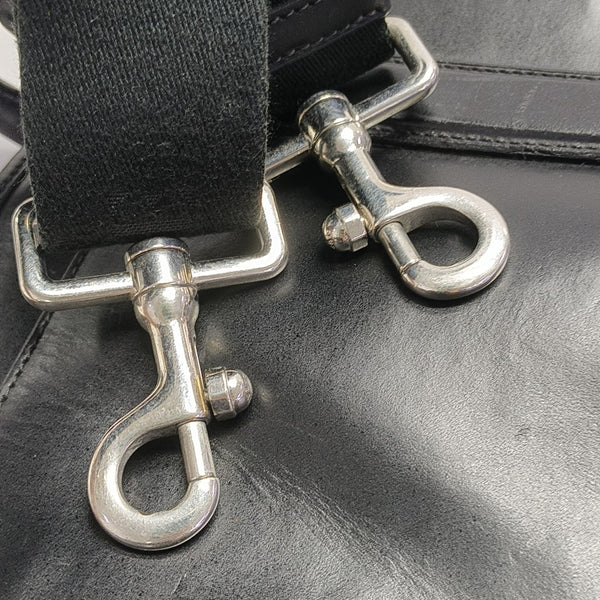 Calfskin Shoulder Bag Black
