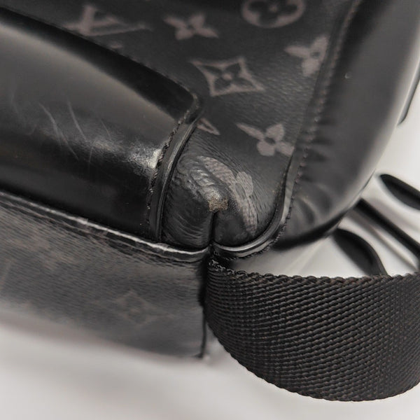 VOYAGER PM Monogram Coated Canvas Black