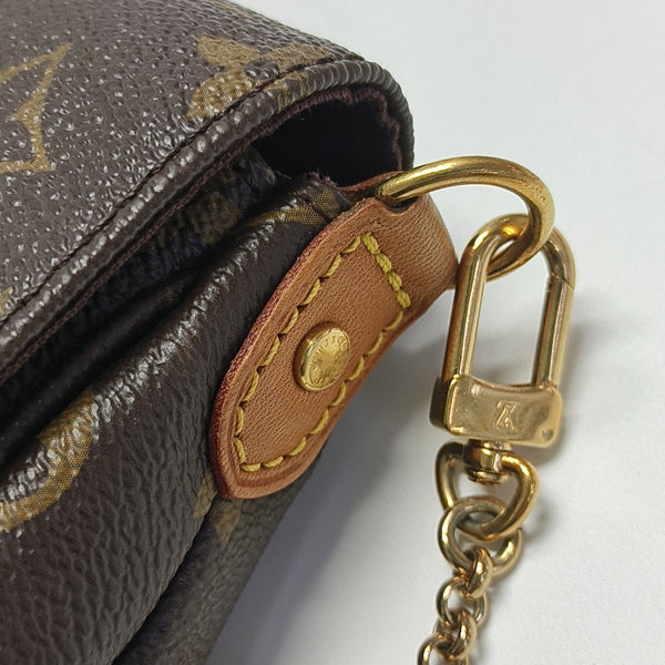 FAVORITE PM Monogram Coated Canvas Brown