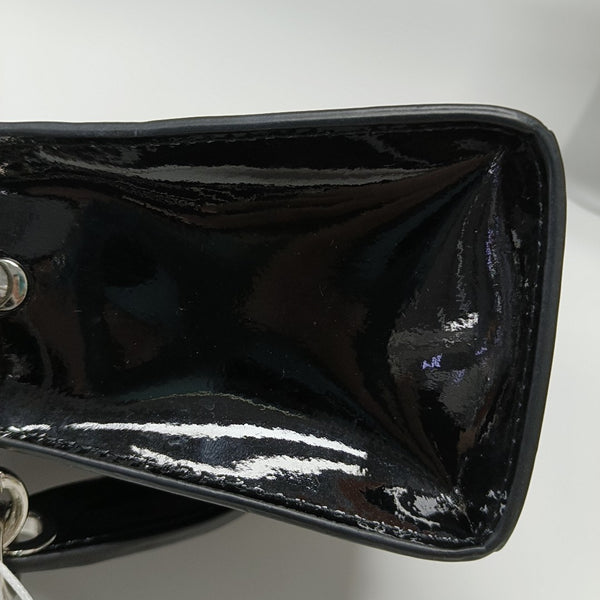 Leather Shoulder Bag Black