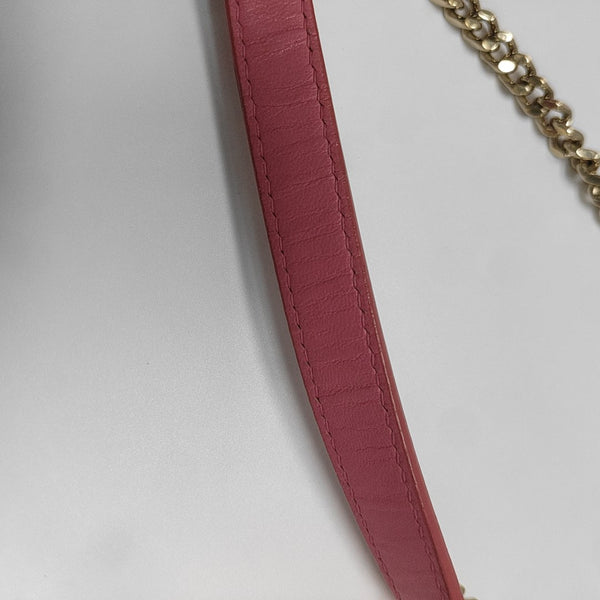 Lady Dior Mini Cannage Lambskin Red