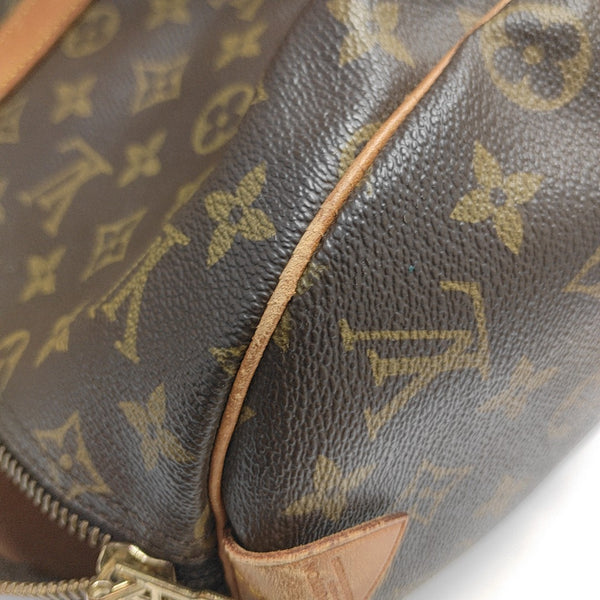 SAC SOUPLE 45 Monogram Coated Canvas Brown