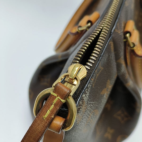 TURENNE PM Monogram Coated Canvas Brown