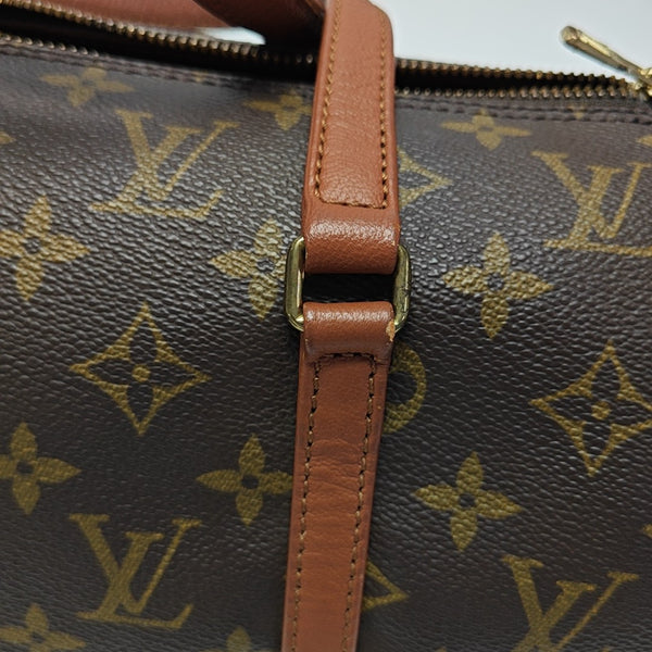 PAPILLON 30 Monogram Coated Canvas Brown