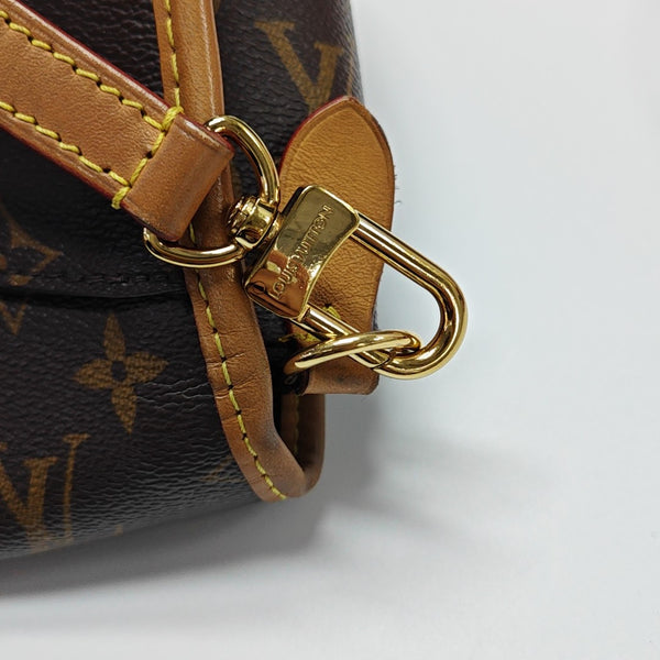 DIANE Monogram Coated Canvas Brown