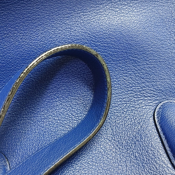 Bar Calfskin Blue