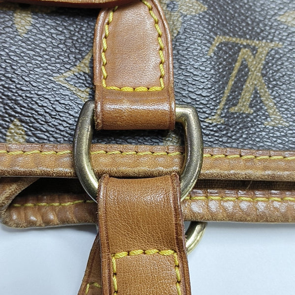 BATIGNOLLES MM Monogram Coated Canvas Brown