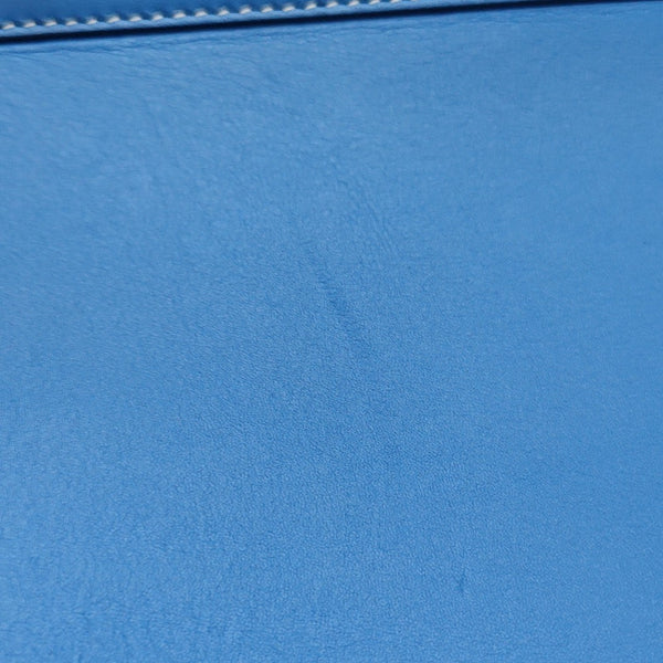 Calfskin Tote Bag Mini Blue