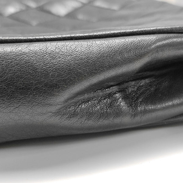 Quilted Calfskin Belt Bag Black
