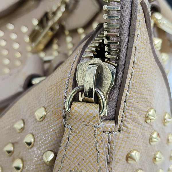 Calfskin Shoulder Bag Brown