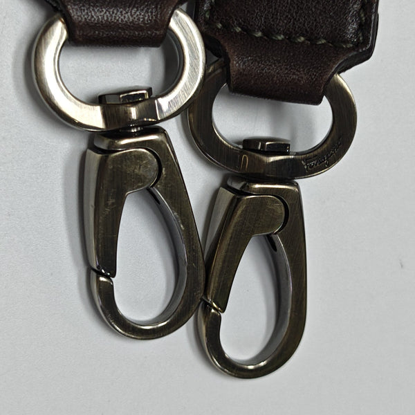 Calfskin Shoulder Bag Brown
