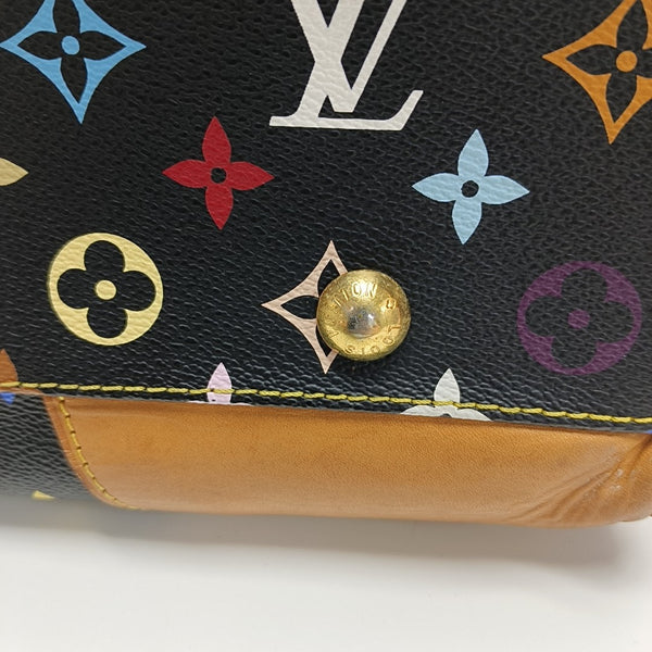 LV × TM BEVERLY GM Monogram Coated Canvas Black