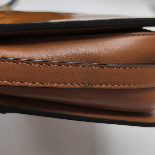 Roy Patent Leather Brown