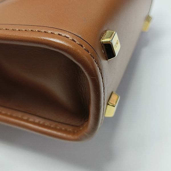 Sunshine Mini Calfskin Brown