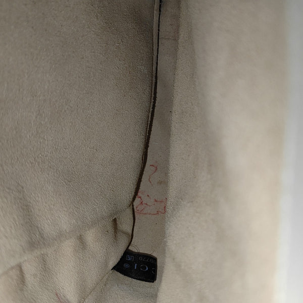 Authenticated pre-owned Horsebit 1955 Small Calfskin White - Shoulder Bag at Looply