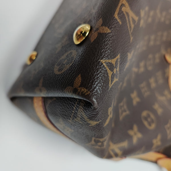 CARRYALL PM Monogram Coated Canvas Brown