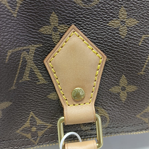 SPEEDY 25 Monogram Coated Canvas Brown