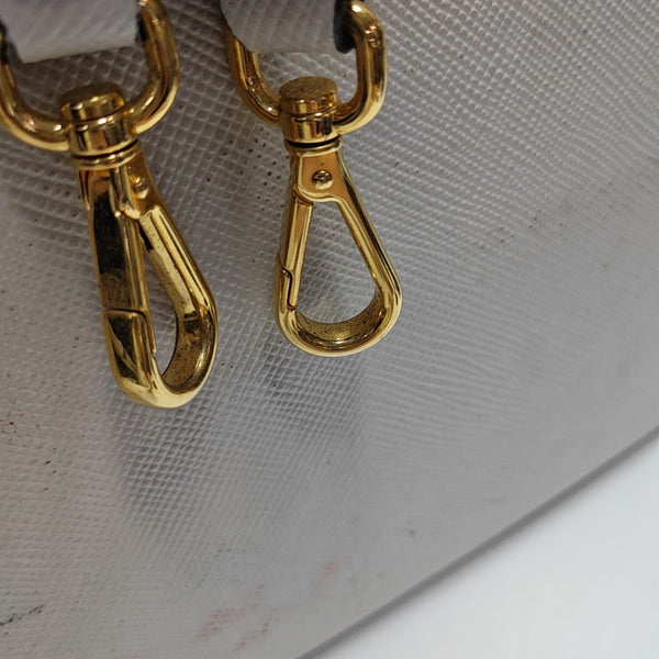 Double Calfskin White