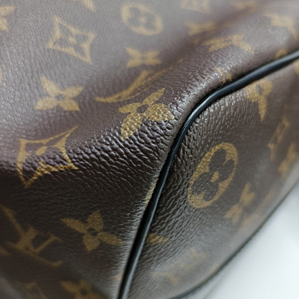KEEPALL 45 Damier Ebene Coated Canvas Brown