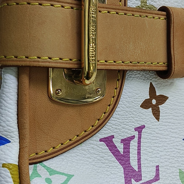 LV × TM CLAUDIA Monogram Coated Canvas White