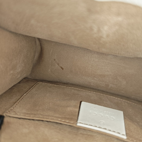 Sylvie Mini Calfskin White