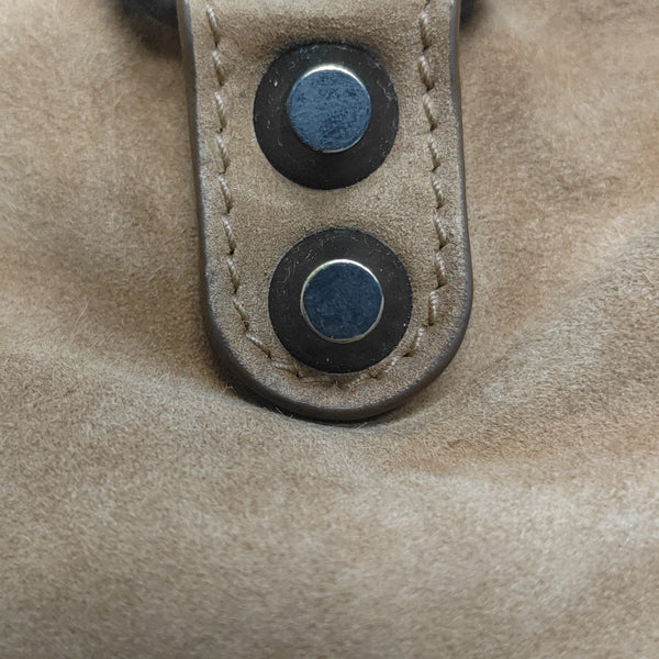 LE CITY Small Suede Brown
