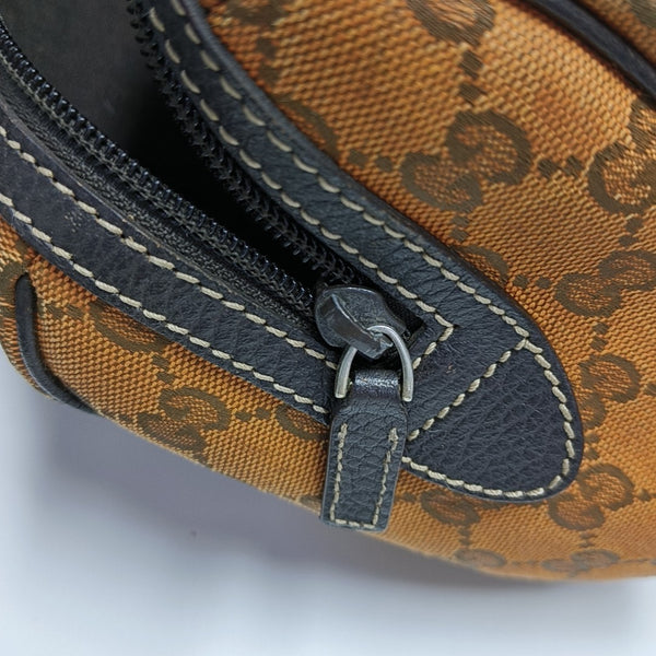 Monogram Canvas Top Handle Bag Orange