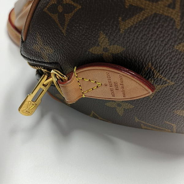 SPEEDY 20 Monogram Coated Canvas Brown