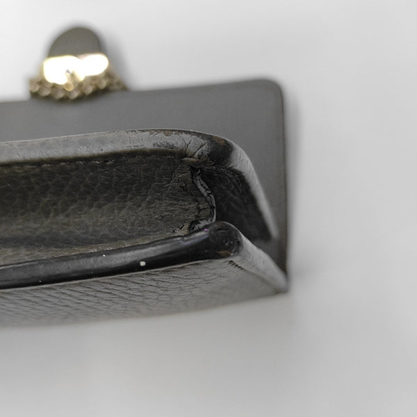 Interlocking G Small Calfskin Gray