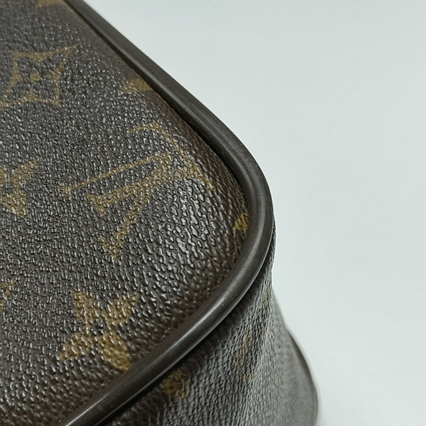ICARE Monogram Coated Canvas Brown
