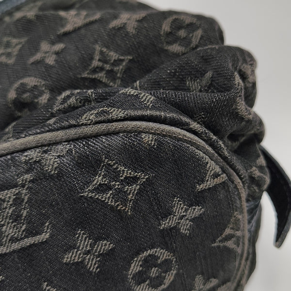 SOLAR Monogram Denim Black