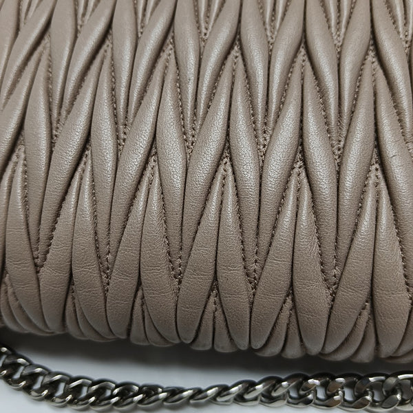 Quilted Lambskin Crossbody Bag Pink