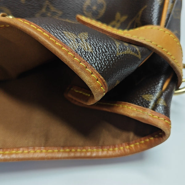BATIGNOLLES GM Monogram Coated Canvas Brown