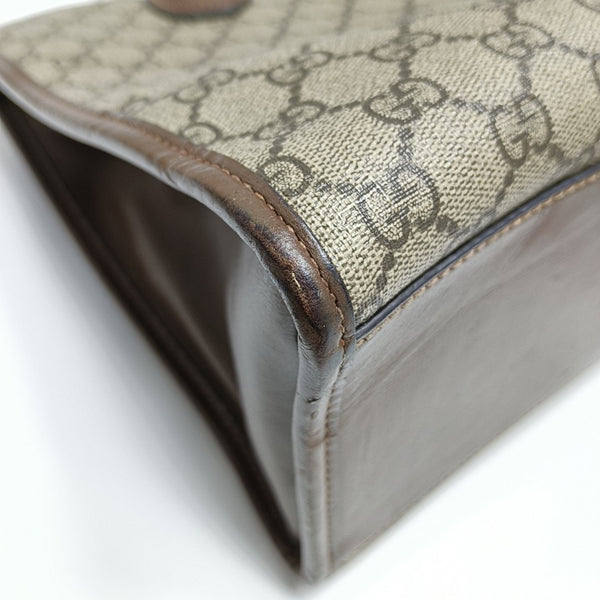 Retro Small Monogram Coated Canvas Brown