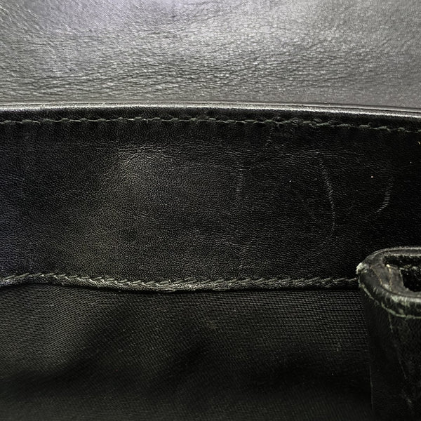 Calfskin Backpack Black