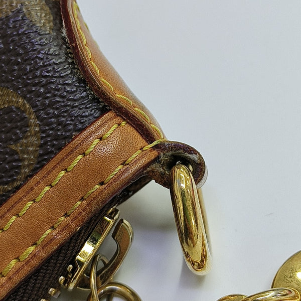 PALERMO PM Monogram Coated Canvas Brown