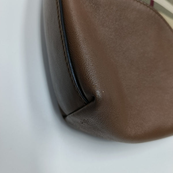 Canvas Shoulder Bag Brown