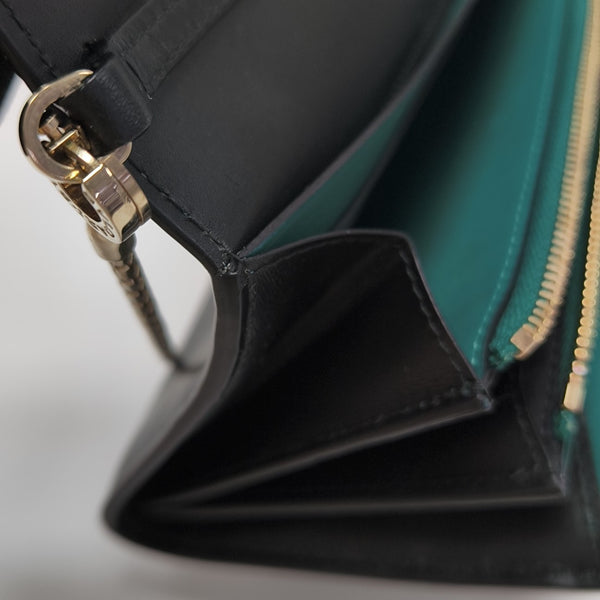 SERPENTI FOREVER Quilted Calfskin Black
