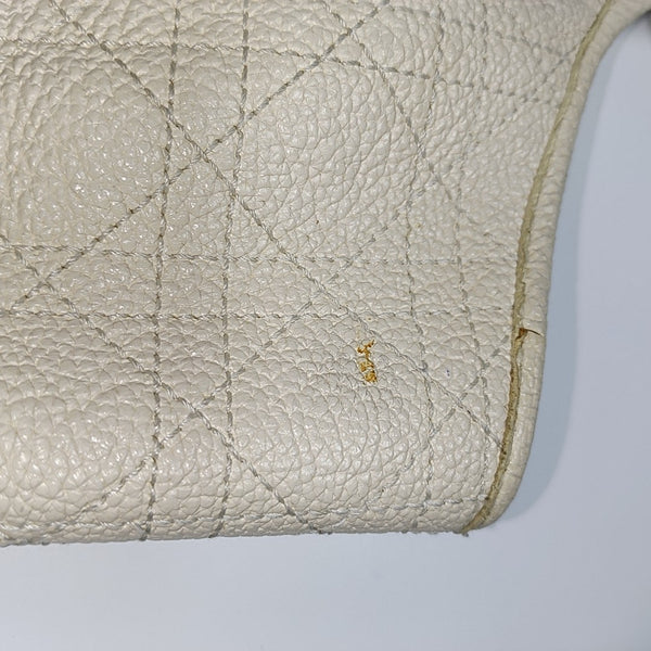 Cannage Calfskin White