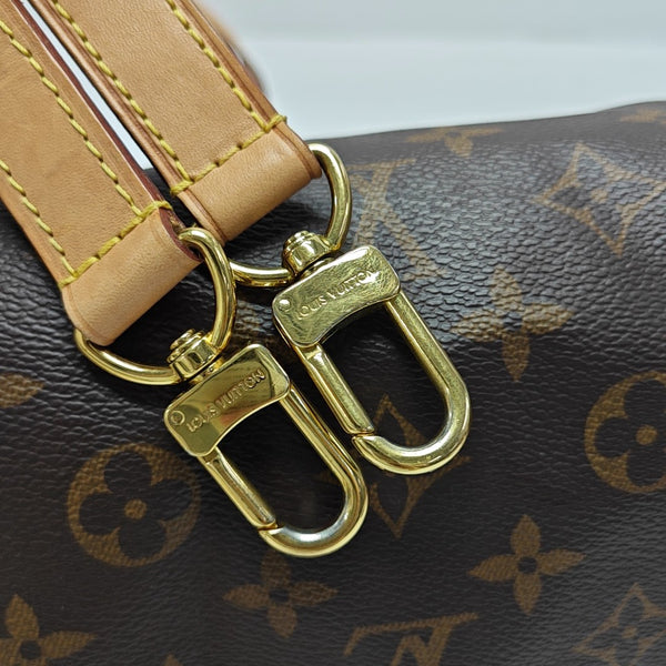 SPEEDY 25 Monogram Coated Canvas Brown