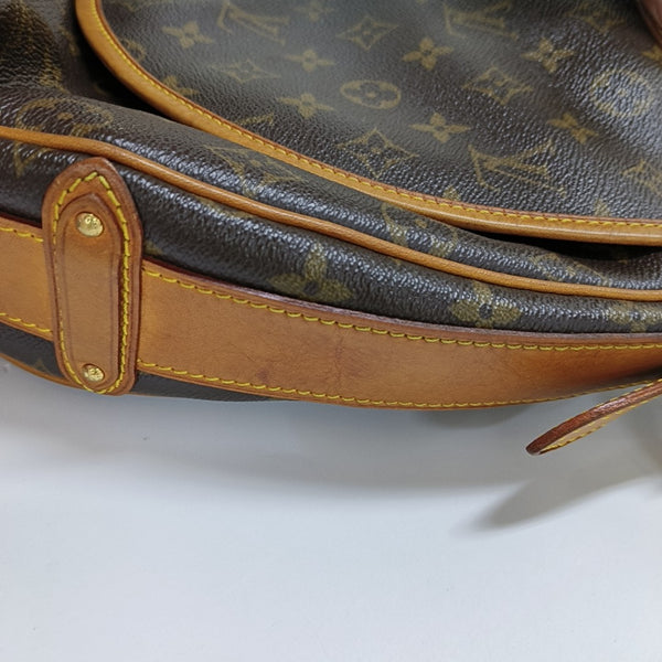 TULUM GM Monogram Coated Canvas Brown