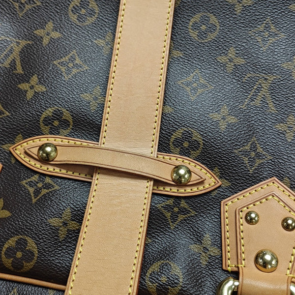 MANHATTAN GM Monogram Coated Canvas Brown