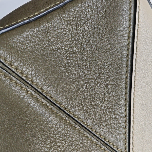 Puzzle Mini Calfskin Multicolor